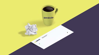 玩转字母与望远镜 Parabole游戏公司的VI与网站形象设计